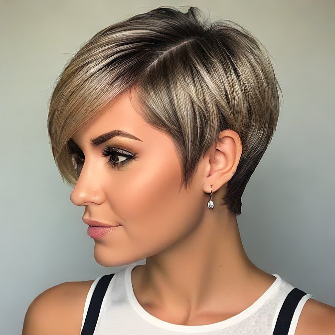 short butterfly haircut 